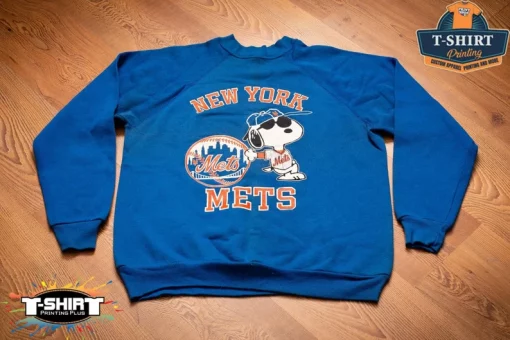 Vintage MLB New York Mets Snoopy Sweatshirt- The East Is Ours Shirt