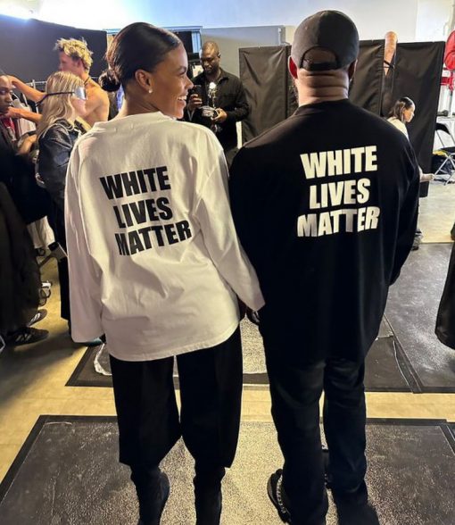 White Lives Matter Double Side Unisex T Shirt Kanye West Wears ‘White Lives Matter’ Shirt
