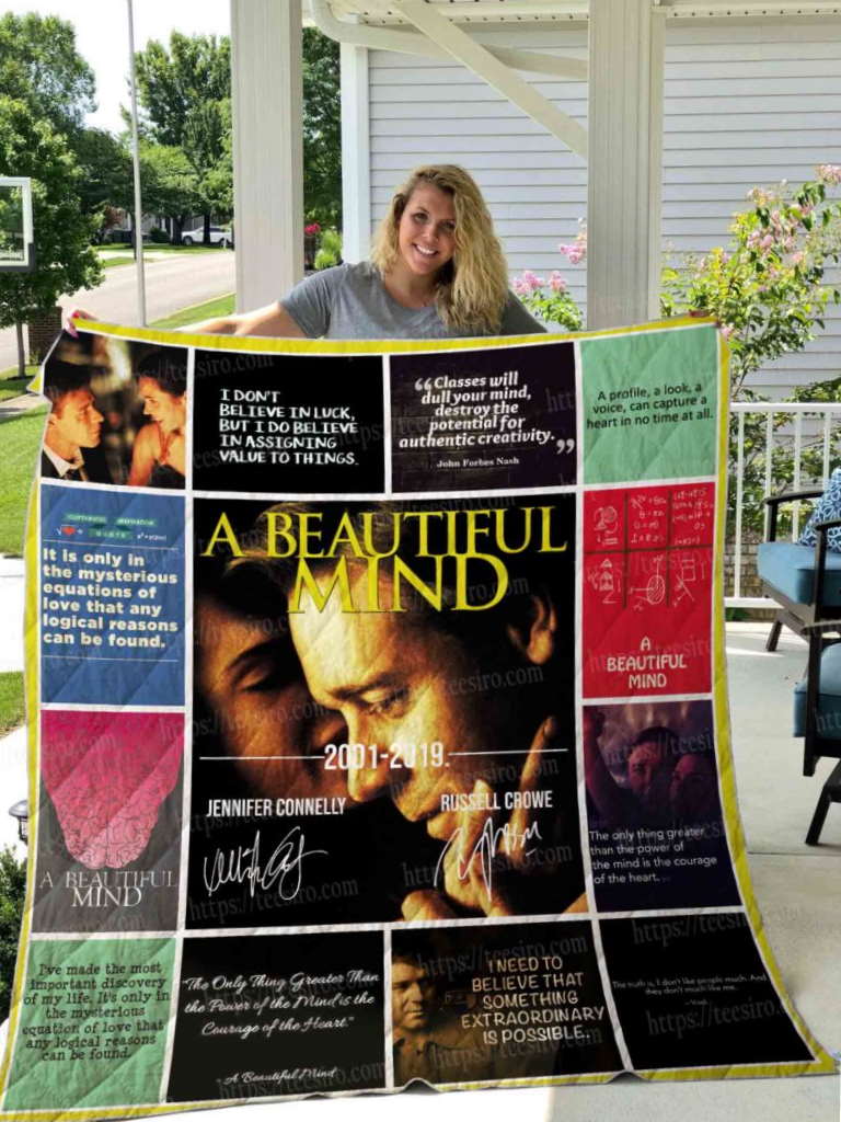 A Beautiful Mind Quilt Blanket