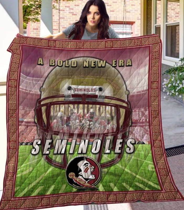 A Bold New Era Seminoles Quilt Blanket