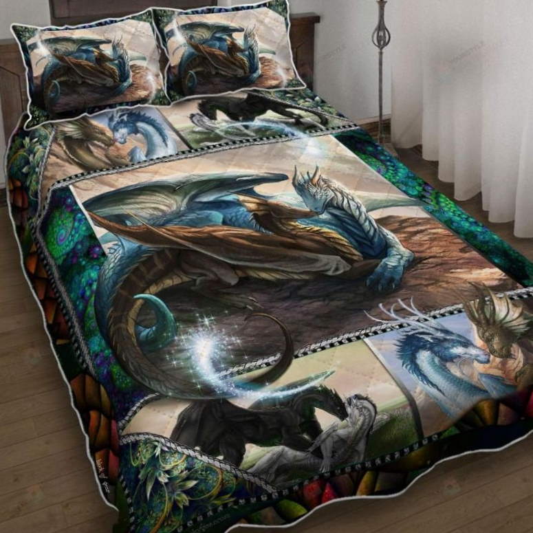 A Couple Of Dragon 3D Bedding Set