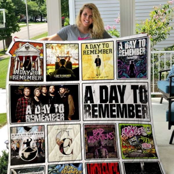 A Day To Remember 3D Quilt Blanket