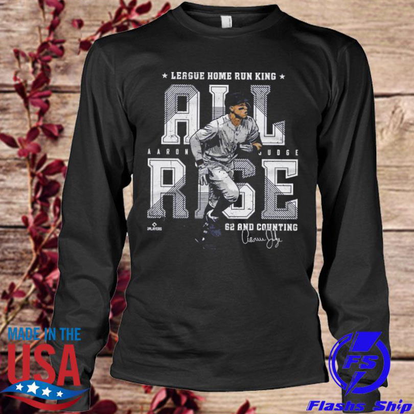 Aaron Judge All Rise - Black Print T-Shirt - Apparel Premium T-Shirt