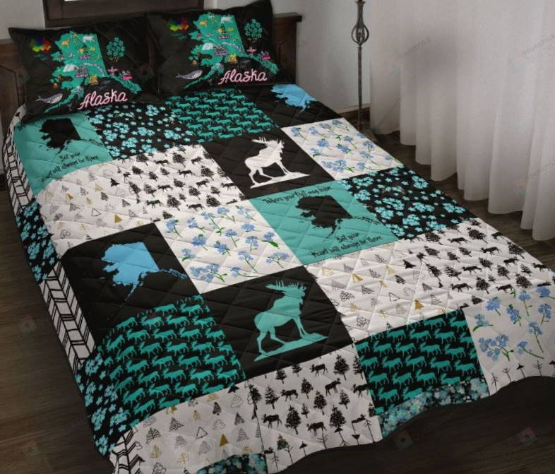 Alaska All Over Printed Bedding Set