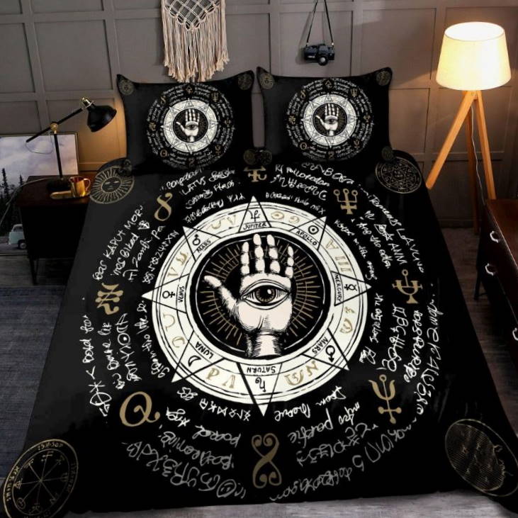 Alchemy Black 3D Bedding Set