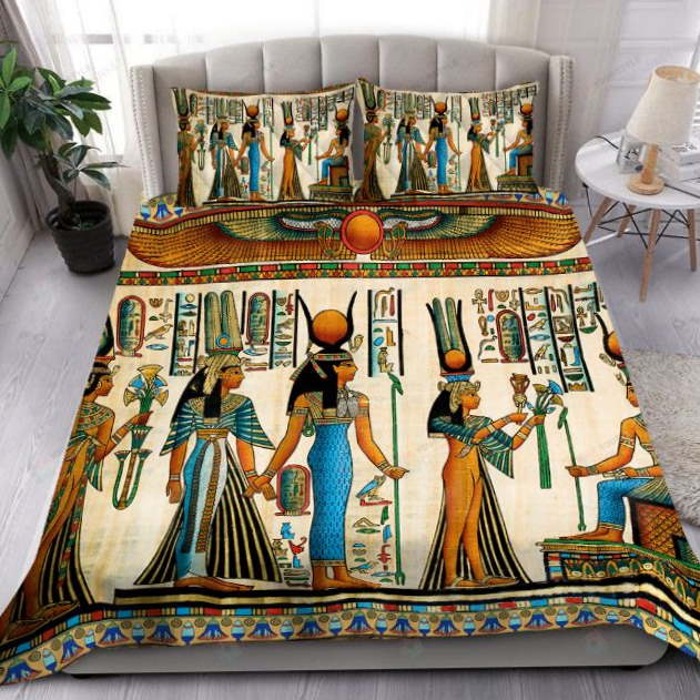 Ancient Egyptian 3D Bedding Set