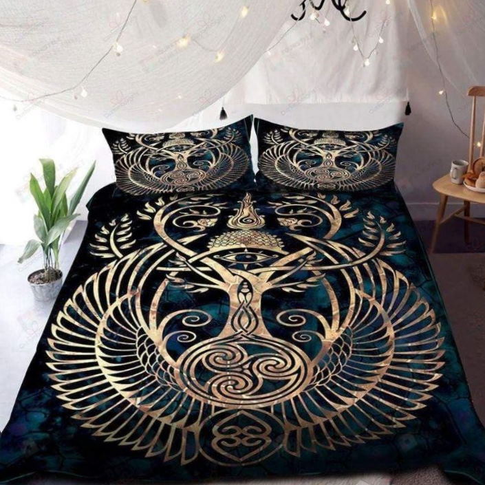 Ancient Egyptian Atlas 3D Bedding Set