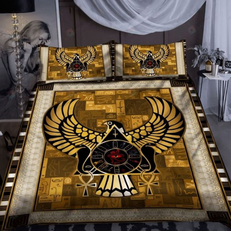 Ancient Egyptian Enneada 3D Bedding Set