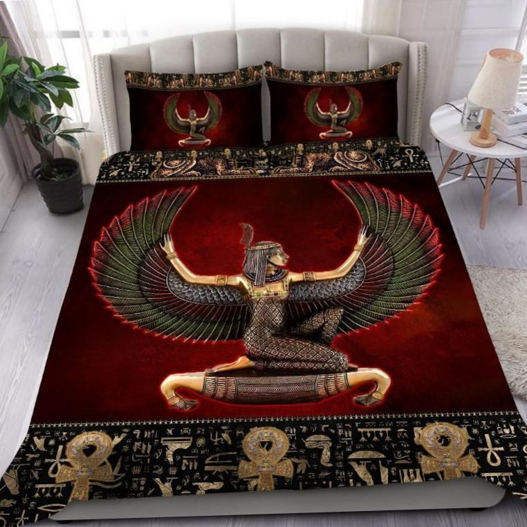 Ancient Egyptian Ma’at 3D Bedding Sets