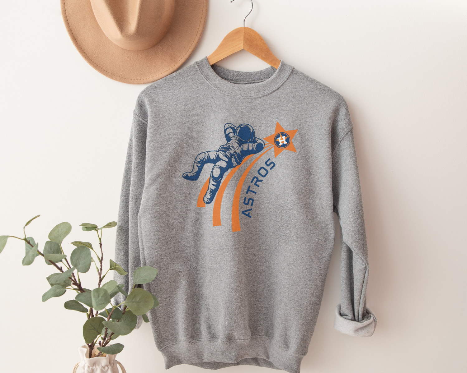 Astronaut Shooting Star Baseball Houston Astros Hoodie, Baseball Sweatshirt  - Bring Your Ideas, Thoughts And Imaginations Into Reality Today