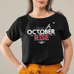 Atlanta Braves October Rise 2022 Postseason Locker Room T-Shirt