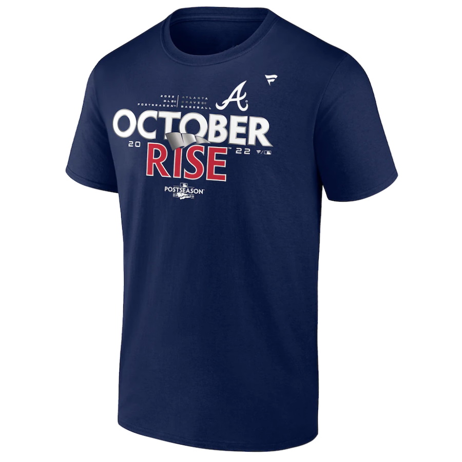 Atlanta Braves October Rise 2022 Postseason Unisex T-Shirt