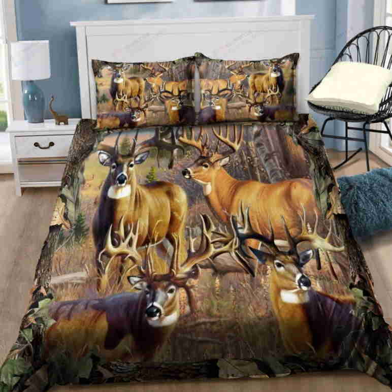 Awesome Deer All Over Printed Bedding Set