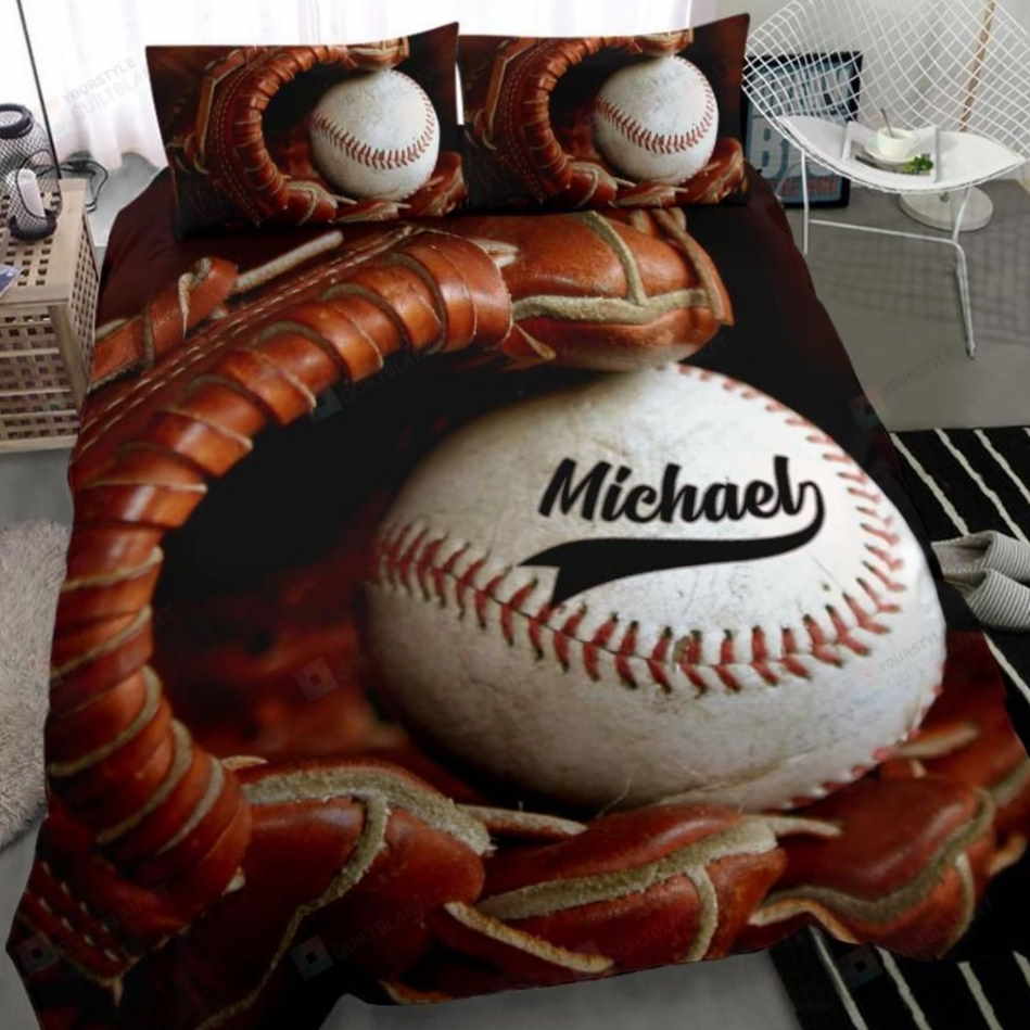 Baseball Stuff 3D Bedding Set