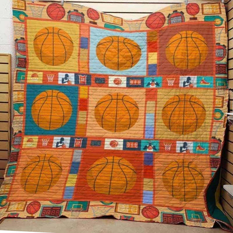 Basketball 3D Quilt Blanket