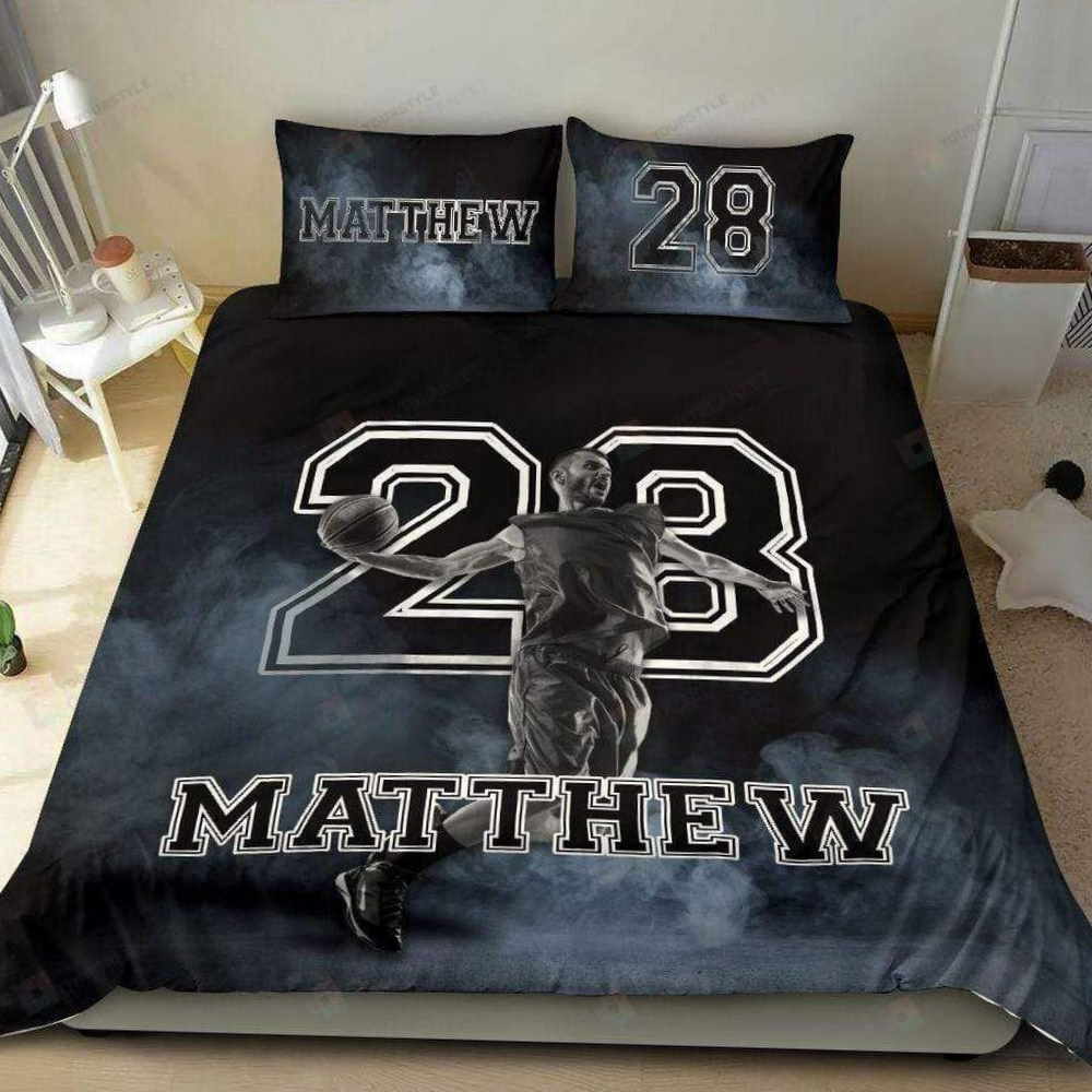 Basketball Smoke 3D Bedding Set