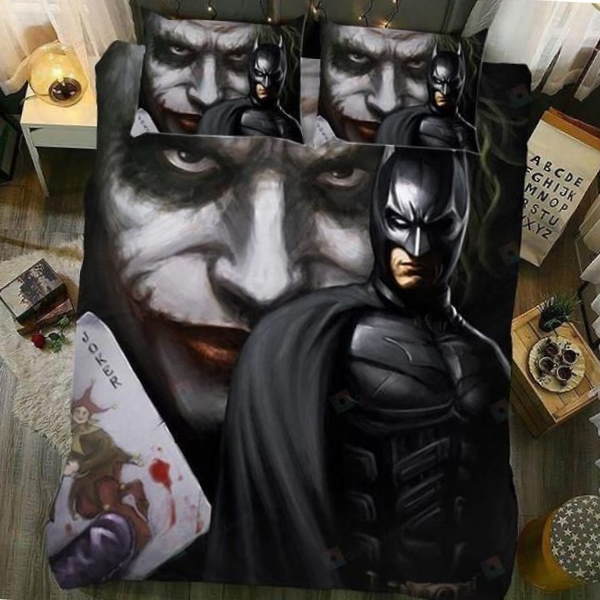 Batman &amp Joker Dark 3D Bedding Set