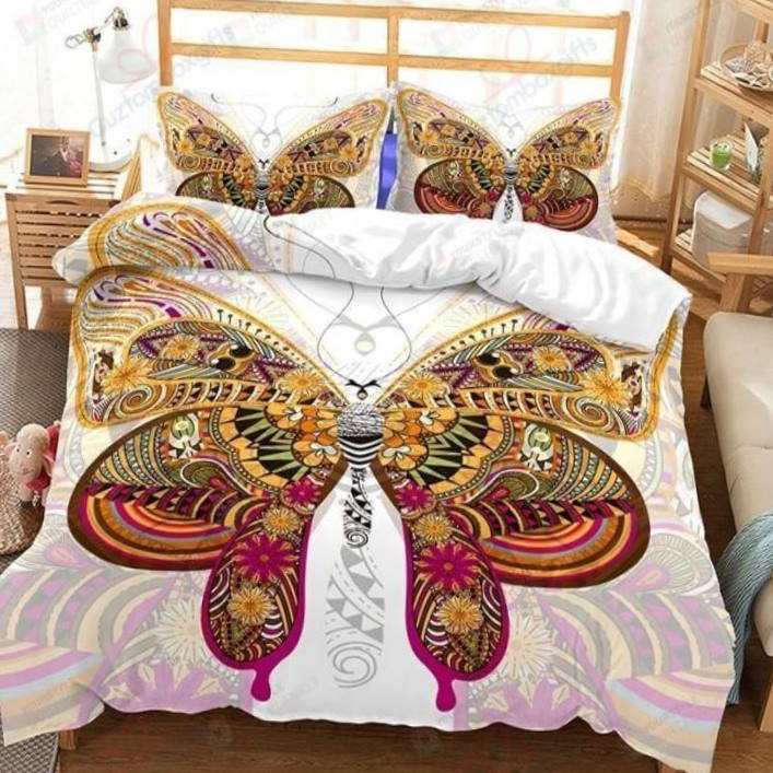 Beautiful Butterfly 3D Bedding Set