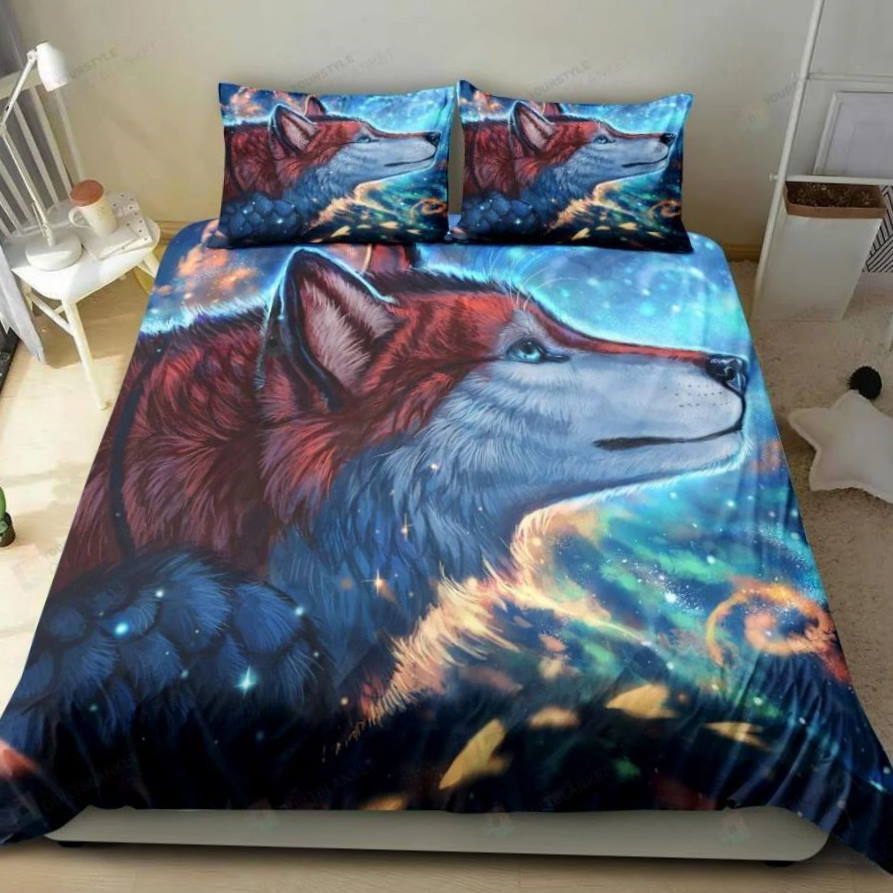 Beautiful Fox 3D Bedding Set