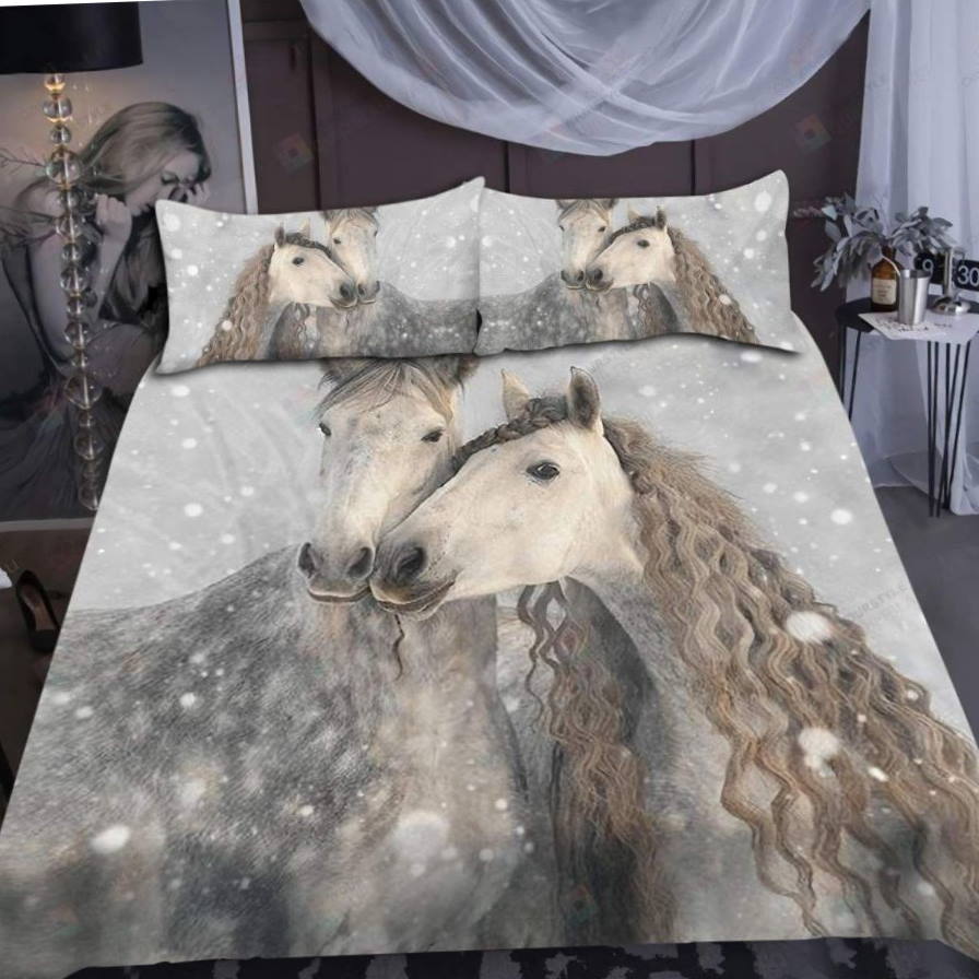 Beautiful Horses 3D Bedding Set