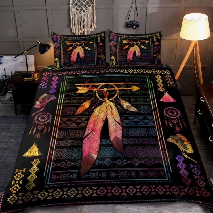 Beautiful Native Dreamcatcher 3D Bedding Set