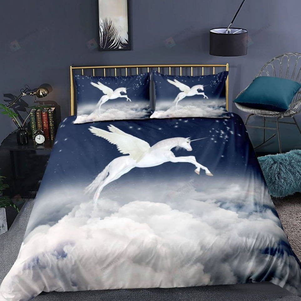 Beautiful Unicorn  All Over Printed 3D Bedding Set