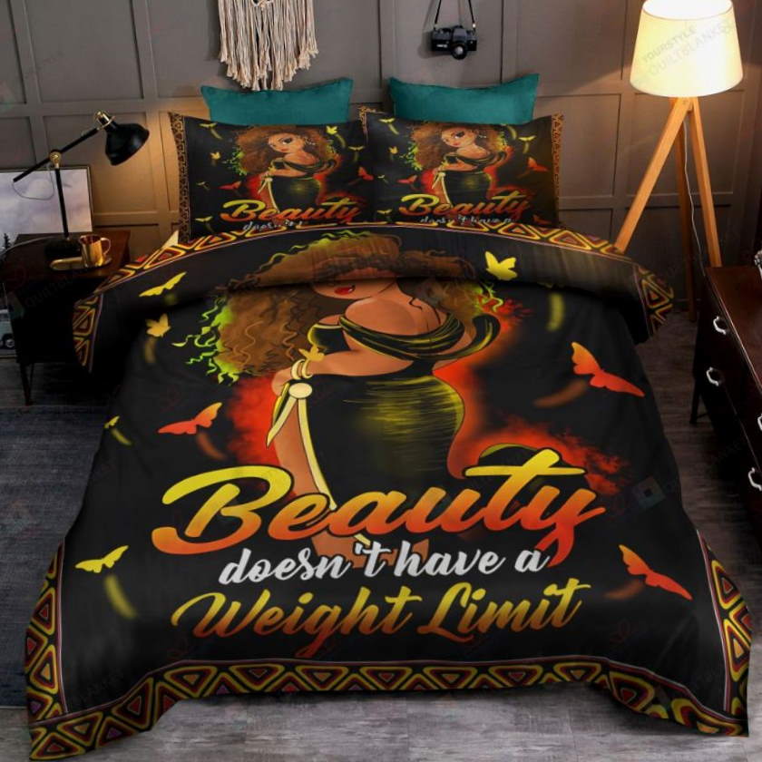 Beauty Black Woman 3D Bedding Set