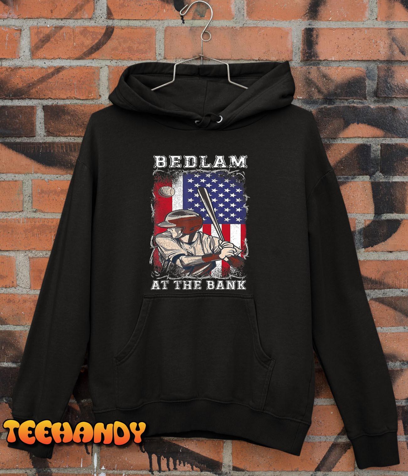 Bedlam At The Bank Philadelphia Baseball T-Shirt