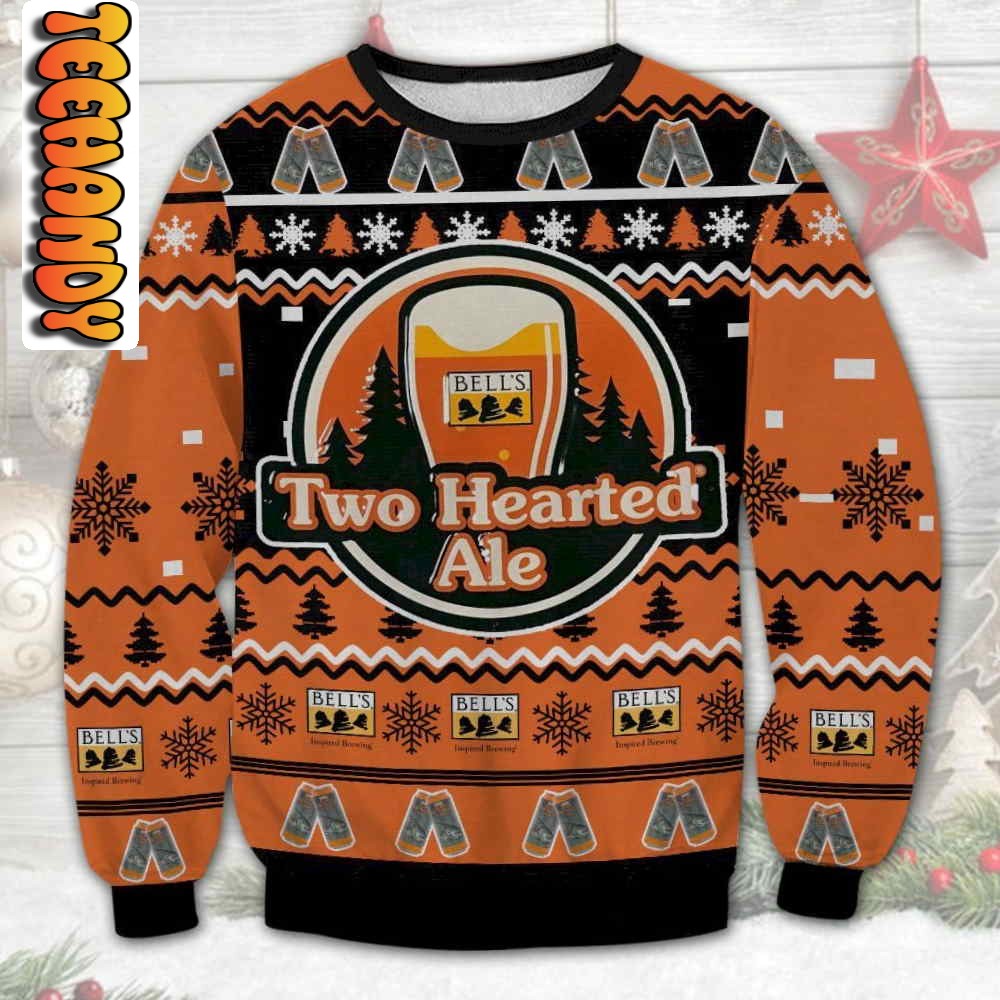 Bell’s Two Hearted Ale Ugly Christmas Sweater