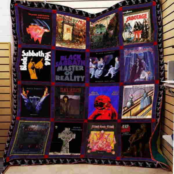 Black Sabbath 3D Quilt Blanket