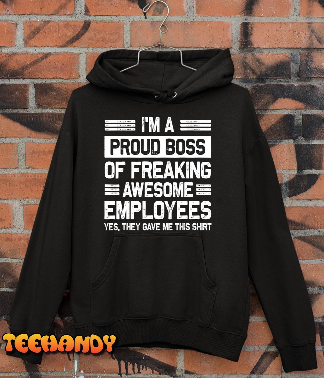 Boss Day Employee Appreciation Office Men Women Funny Boss T-Shirt