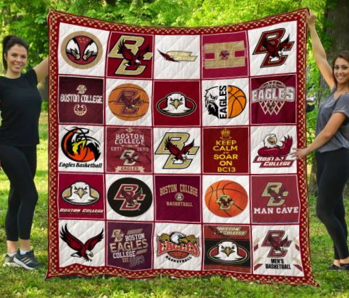 Boston College Eagles 3D Quilt Blanket