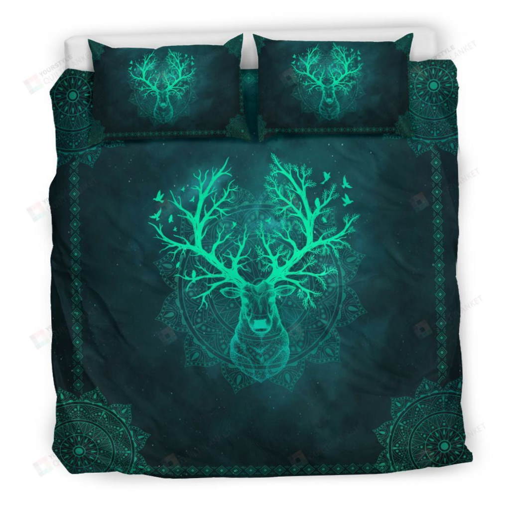 Brightness Deer 3D Bedding Set