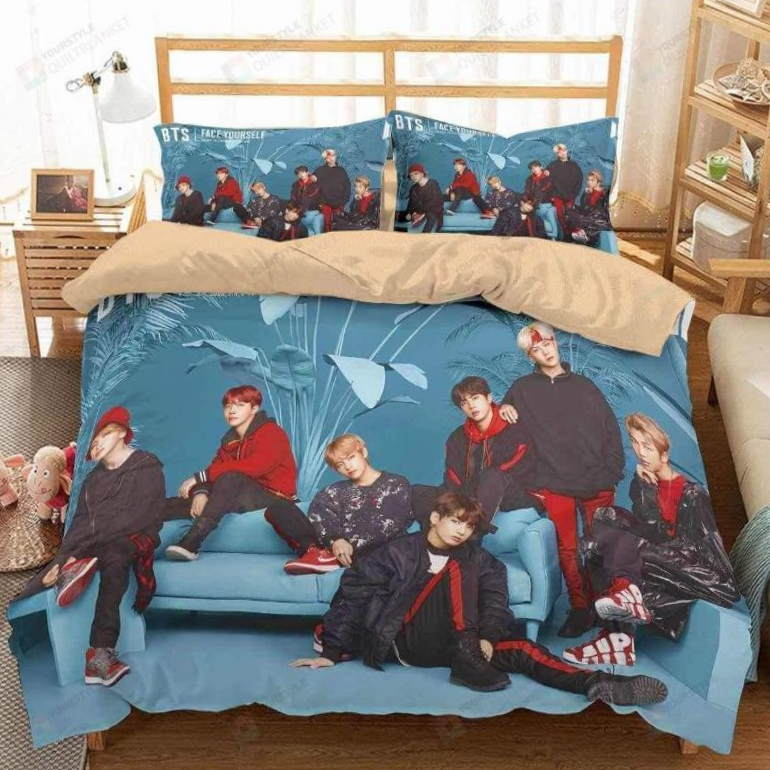 Bts Face Yourself Band Korea 3D Bedding Set