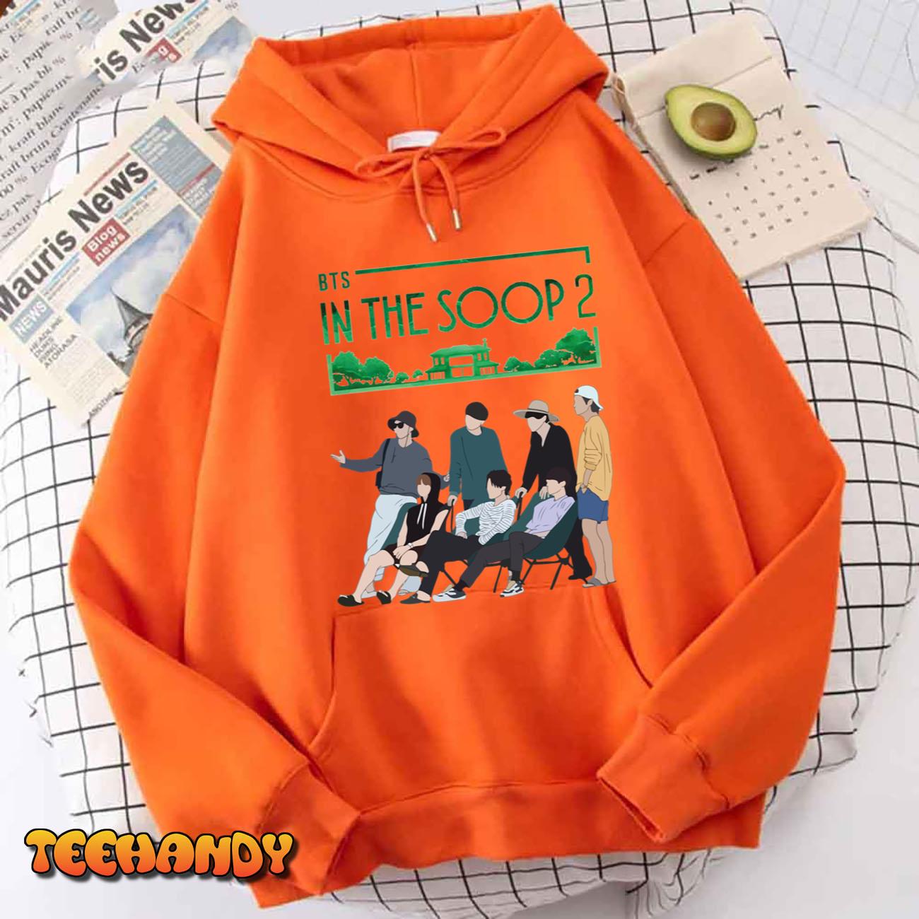 Bts In The Soop 2 Minimalist Fanart Unisex Hoodie