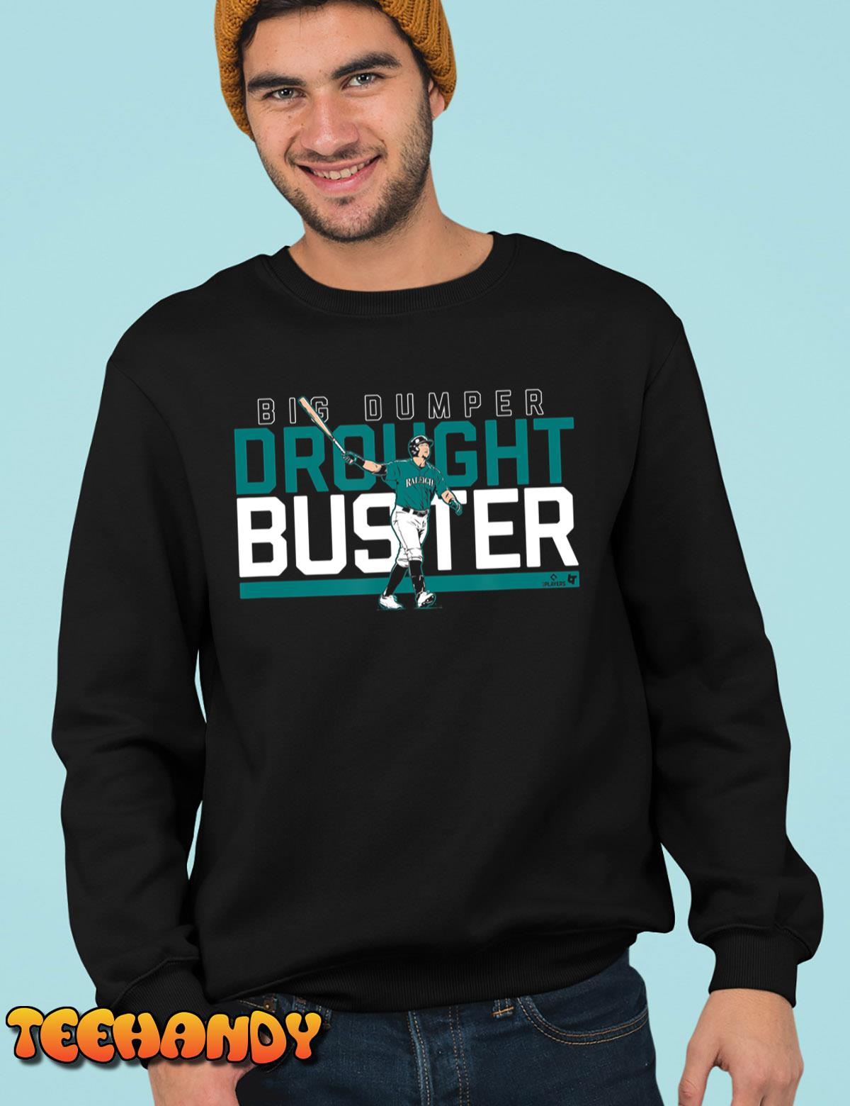 Cal Raleigh – Drought Buster – Seattle Baseball T-Shirt