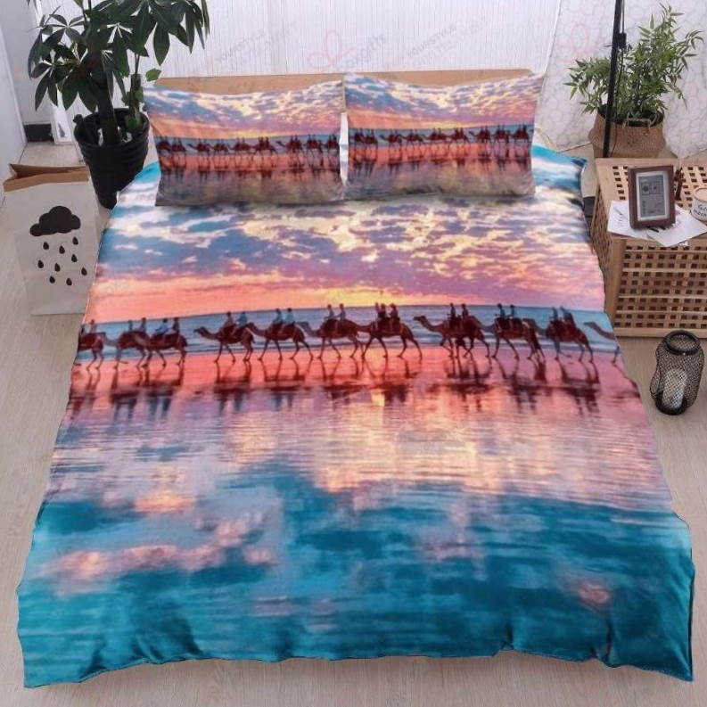 Camel Riding 3D Bedding Set