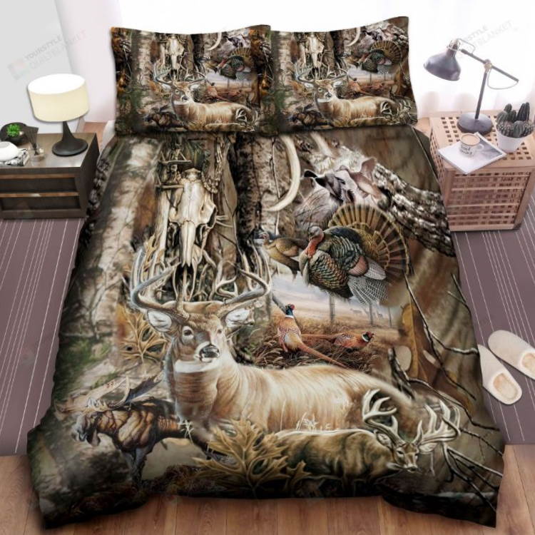 Camo Hunting Art 3D Bedding Set