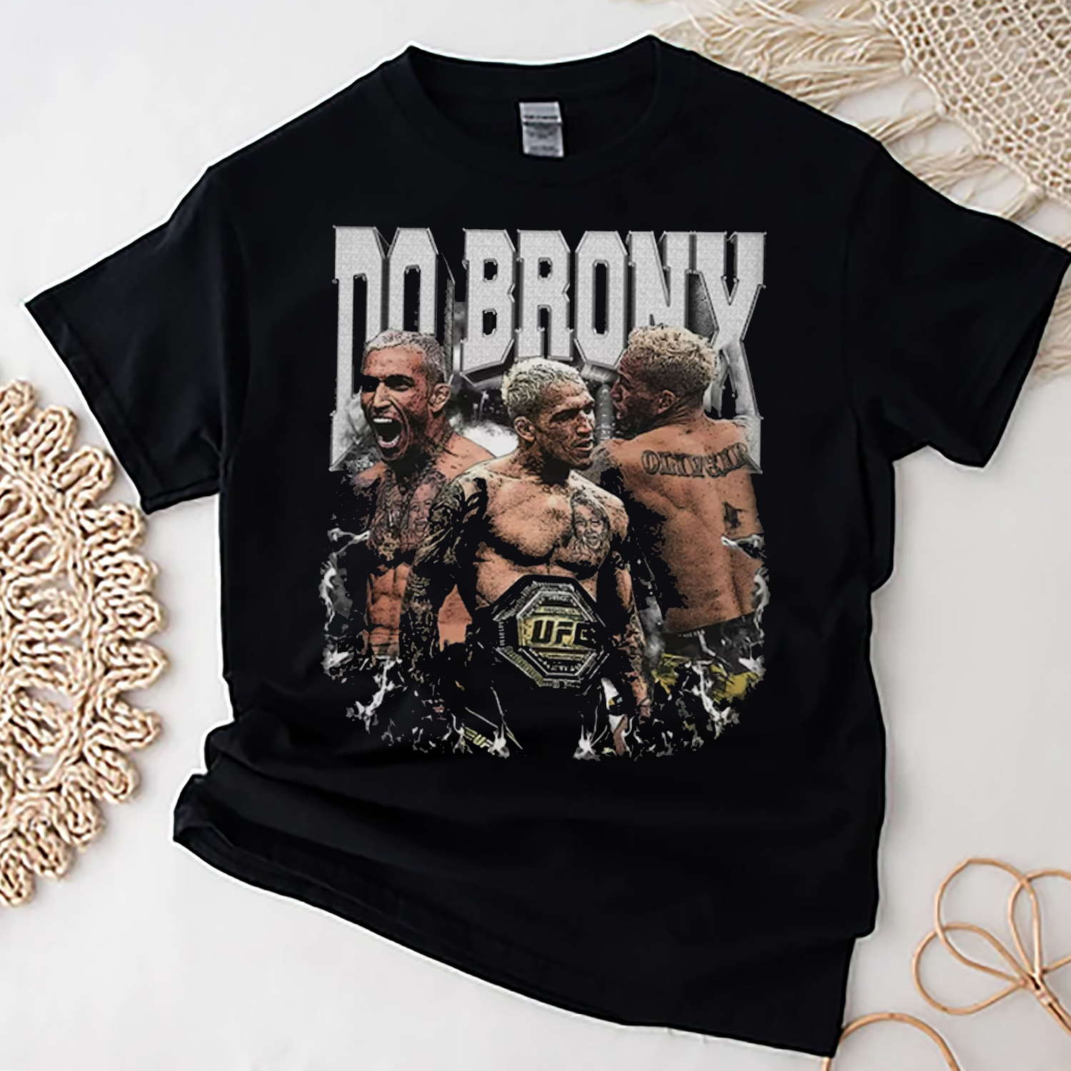 Charles Oliveira Do Bronx Bootleg 90s Style T-Shirt