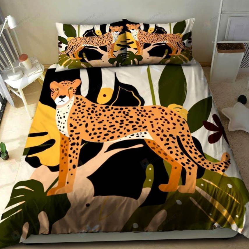 Cheetah 3D All Over Printed Bedding Set