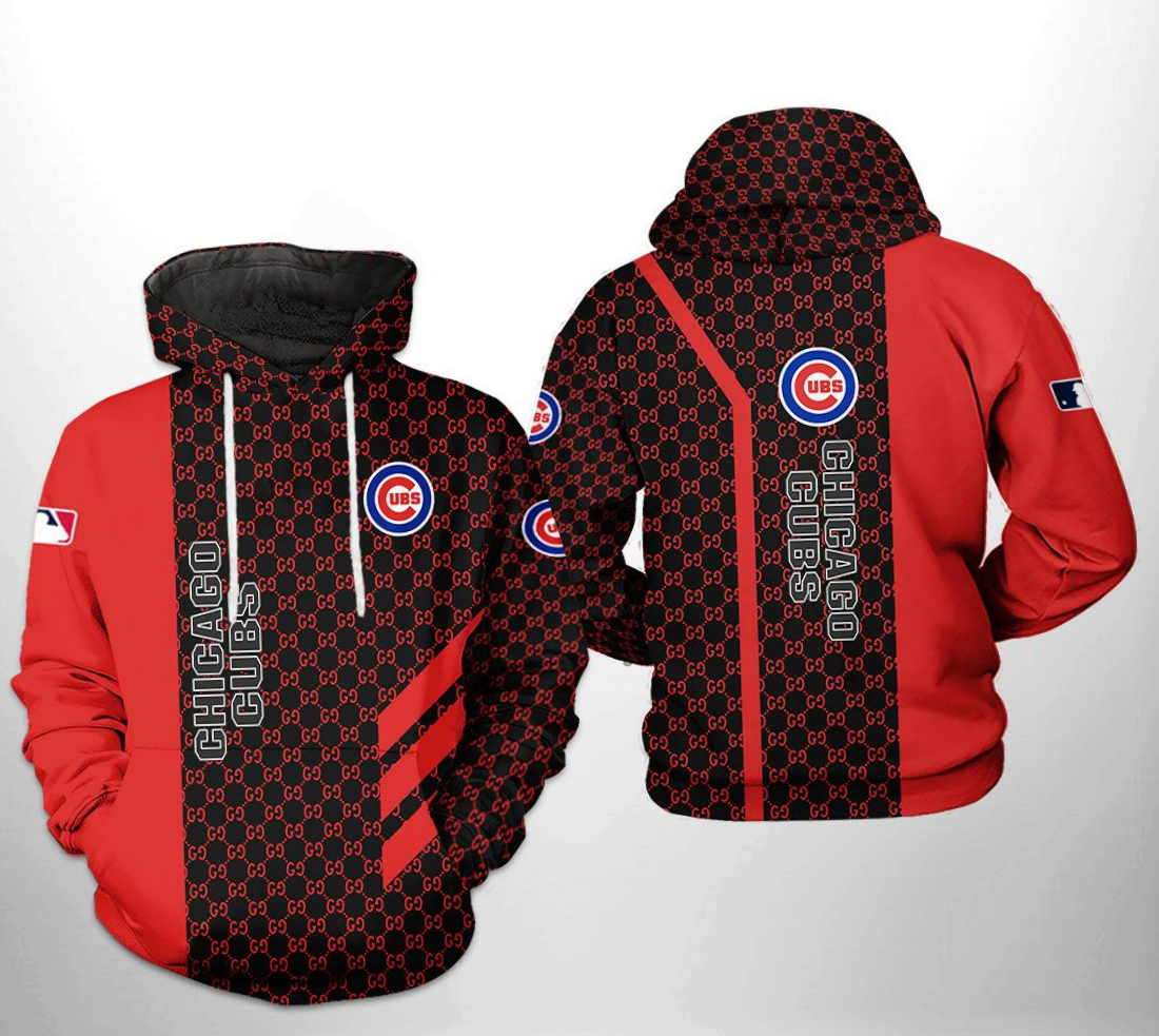 Chicago Cubs MLB 3D Zipper Hoodie