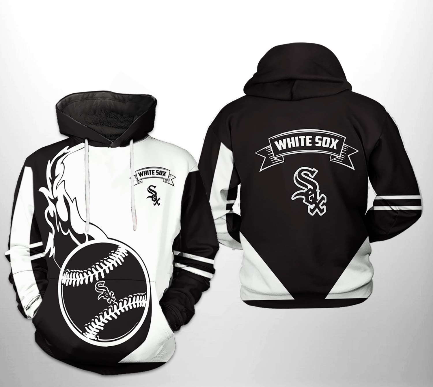 Chicago White Sox MLB Classic 3D Hoodie