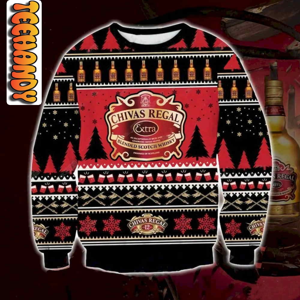 Chivas Regal Extra Ugly Christmas Sweater