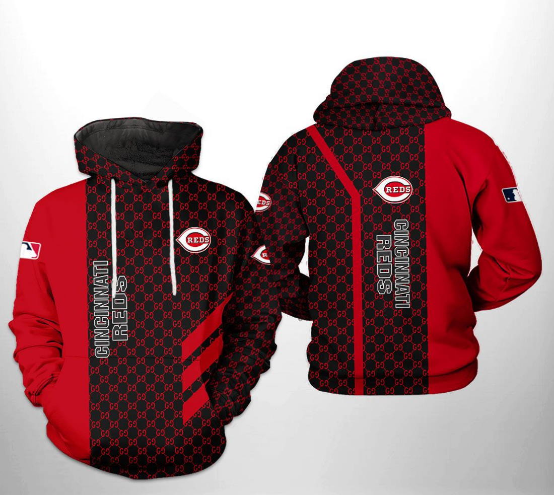 Cincinnati Reds MLB 3D Hoodie