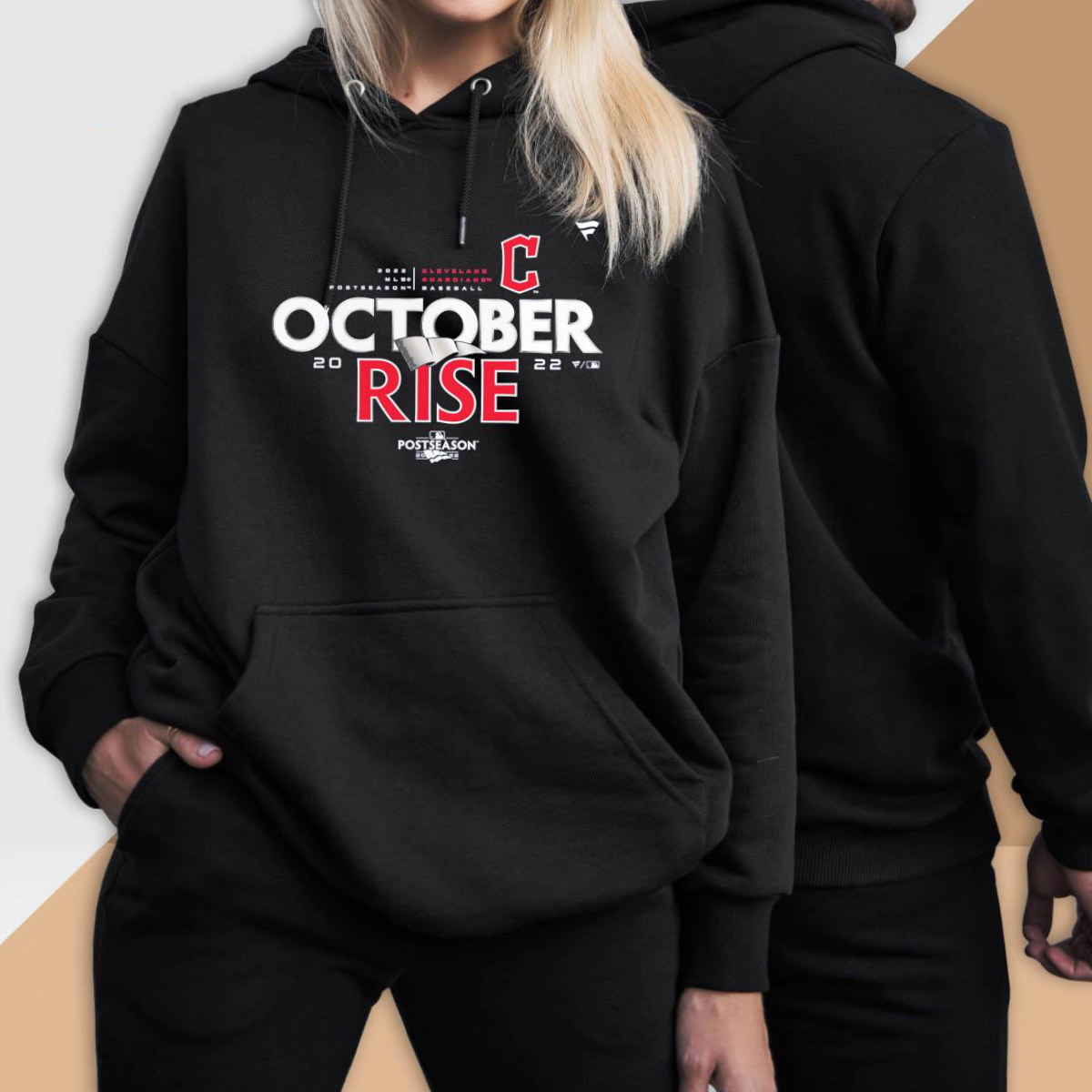 Cleveland Guardians October Rise 2022 Postseason Locker Room T-Shirt