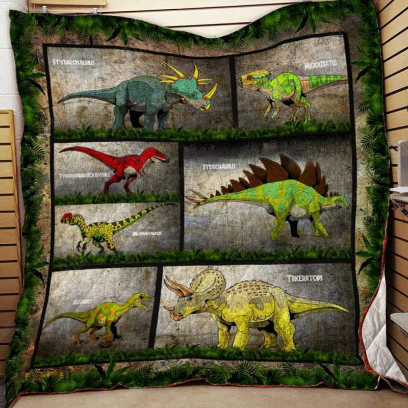 Collection Dinosaurs 3D Quilt Blanket