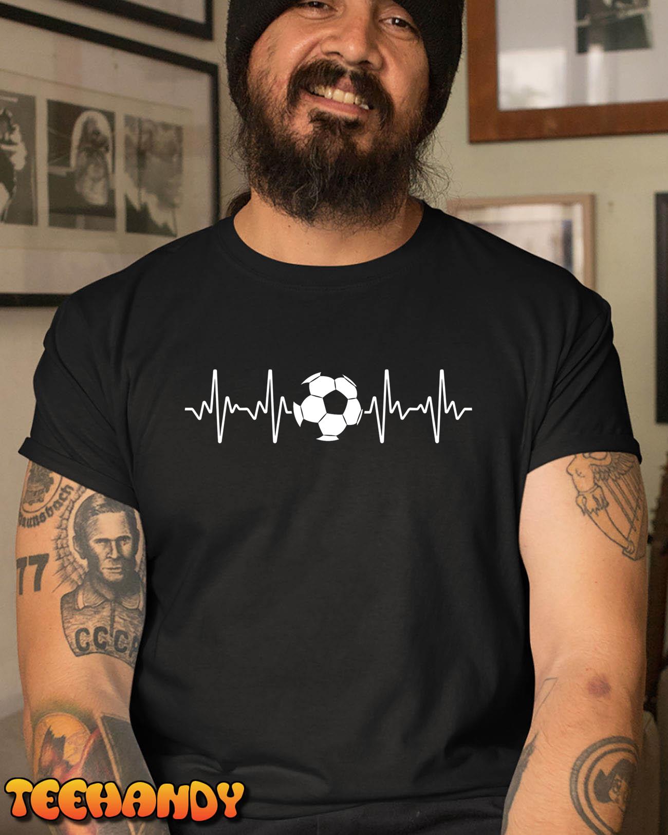 Cool Soccer Art For Men Women Soccer Lover Goalie Football T-Shirt