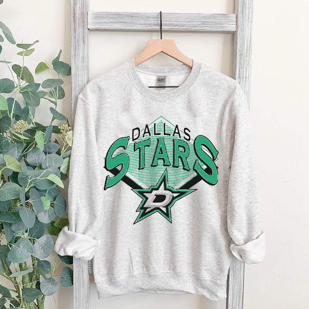 Dallas Stars Sweatshirt Vintage Dallas Hockey Fan Gift T Shirt