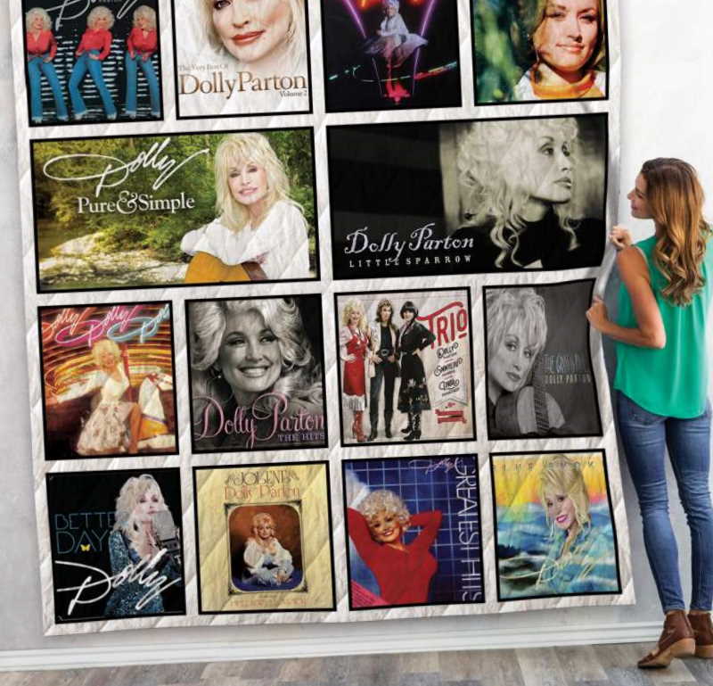 Dolly Parton For Fans All Over PrintQuilt Blanket