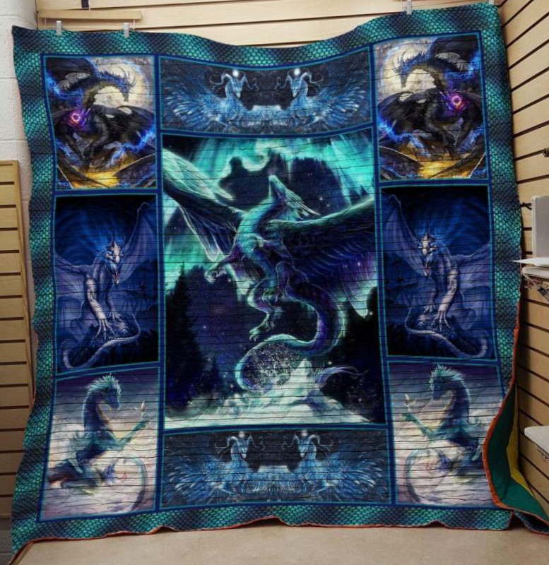 Dragoni’M Alive All Over Print 3D Quilt Blanket